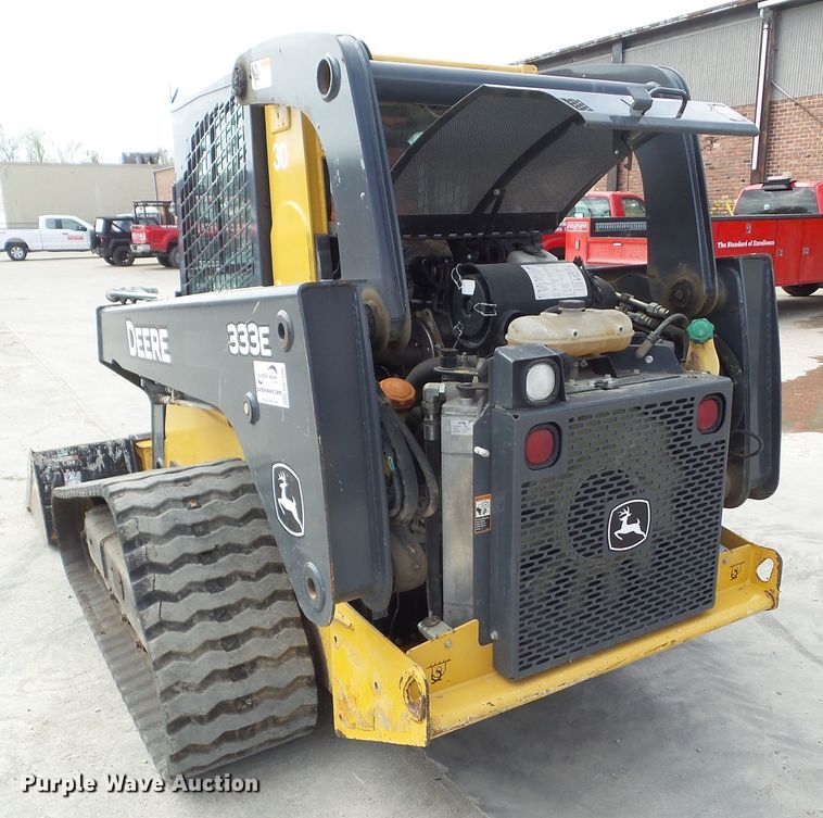 image for item DA7106 2016 John Deere 333E  tracked skid steer loader