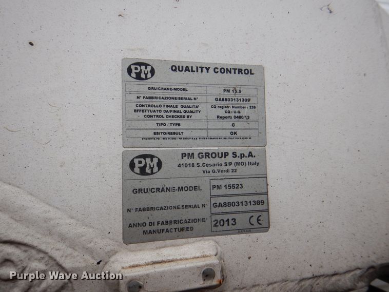 image for item DH5494 2014 International DuraStar 4300  utility / service truck