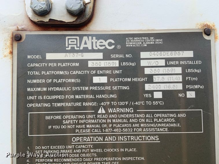 image for item DH5852 2006 Ford F550 Super Duty XL  bucket truck