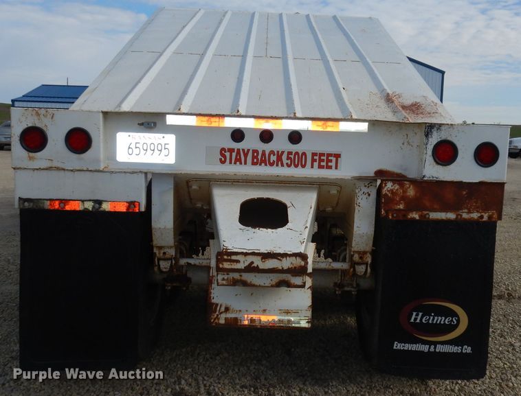 image for item DI6521 2007 Dragon SBD40  bottom dump trailer