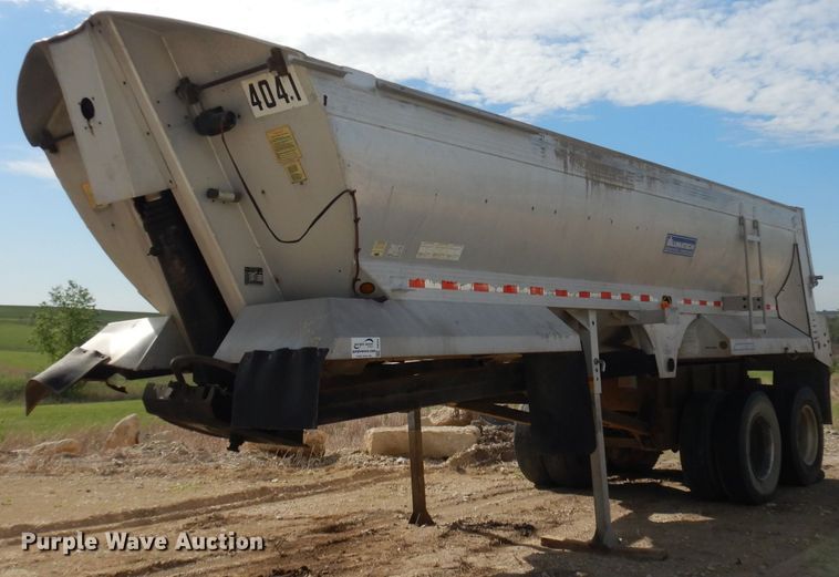 image for item DI6554 2000 Everlite Advantage Alumitech  end dump trailer