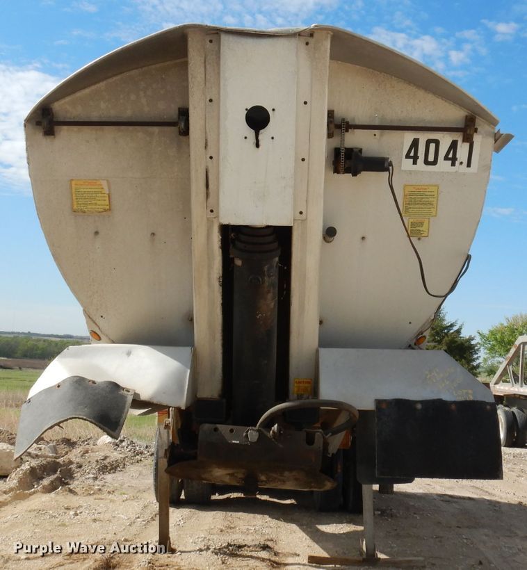 image for item DI6554 2000 Everlite Advantage Alumitech  end dump trailer