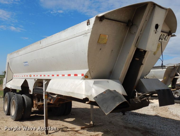 image for item DI6554 2000 Everlite Advantage Alumitech  end dump trailer