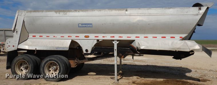 image for item DI6554 2000 Everlite Advantage Alumitech  end dump trailer