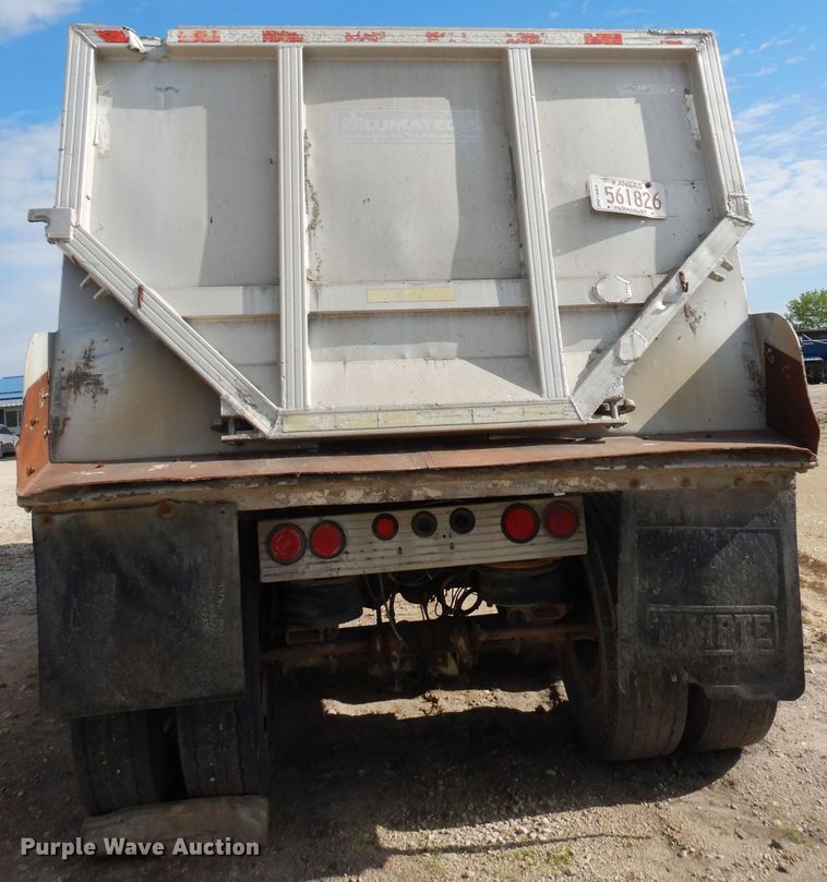 image for item DI6554 2000 Everlite Advantage Alumitech  end dump trailer