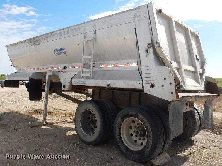 image for item DI6554 2000 Everlite Advantage Alumitech  end dump trailer