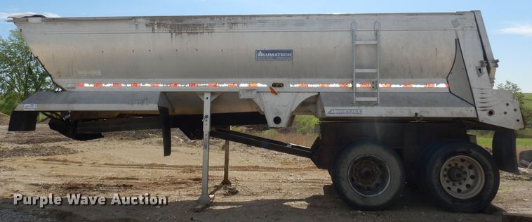 image for item DI6554 2000 Everlite Advantage Alumitech  end dump trailer