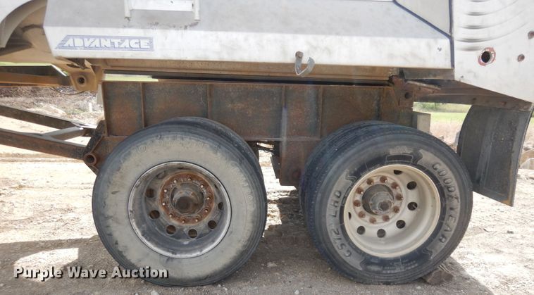 image for item DI6554 2000 Everlite Advantage Alumitech  end dump trailer