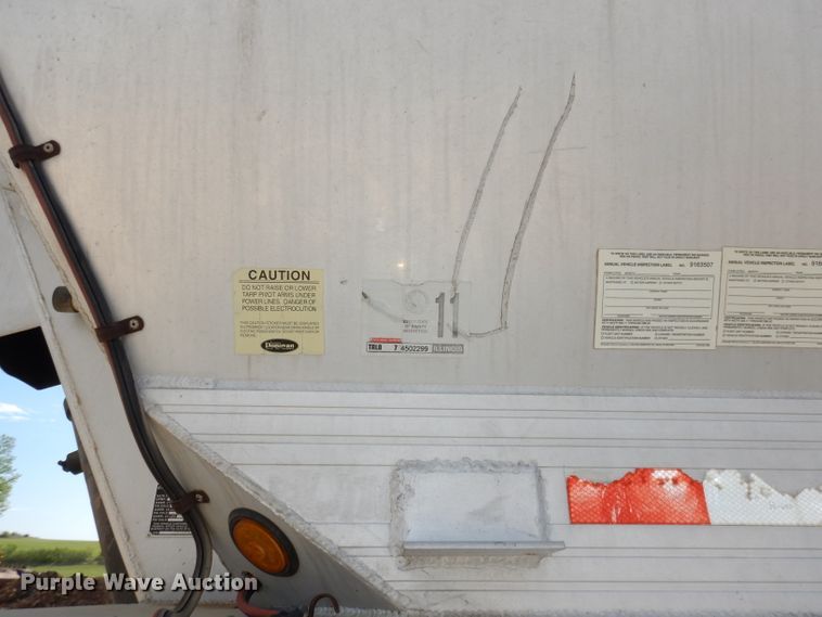 image for item DI6554 2000 Everlite Advantage Alumitech  end dump trailer