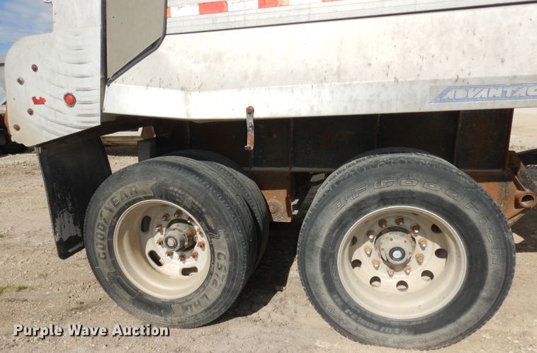 image for item DI6554 2000 Everlite Advantage Alumitech  end dump trailer