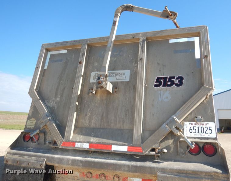 image for item DI6590 2005 Everlite Advantage Alumitech  end dump trailer