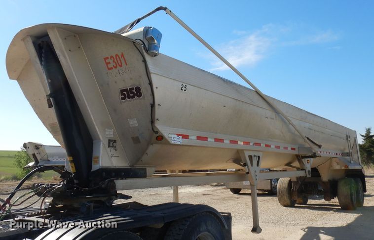 image for item DI6594 2007 Everlite Advantage Alumitech  end dump trailer