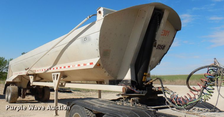 image for item DI6594 2007 Everlite Advantage Alumitech  end dump trailer