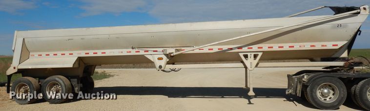 image for item DI6594 2007 Everlite Advantage Alumitech  end dump trailer