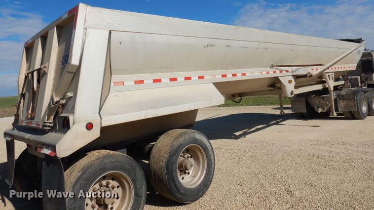 image for item DI6594 2007 Everlite Advantage Alumitech  end dump trailer