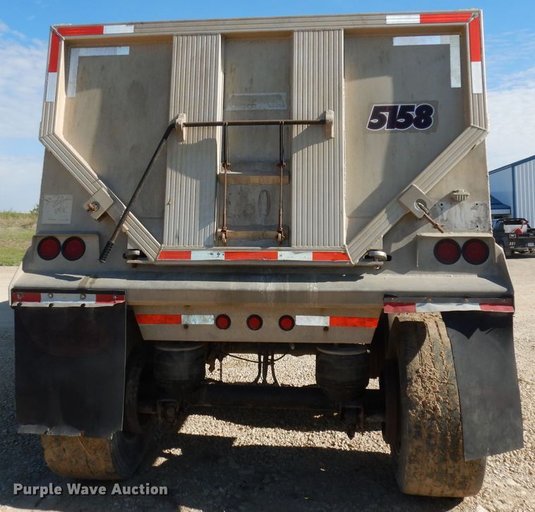 image for item DI6594 2007 Everlite Advantage Alumitech  end dump trailer