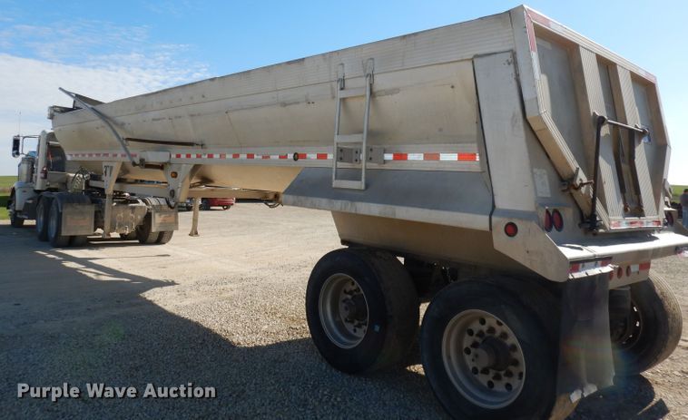 image for item DI6594 2007 Everlite Advantage Alumitech  end dump trailer