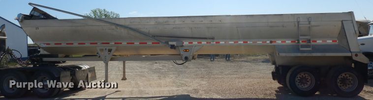 image for item DI6594 2007 Everlite Advantage Alumitech  end dump trailer