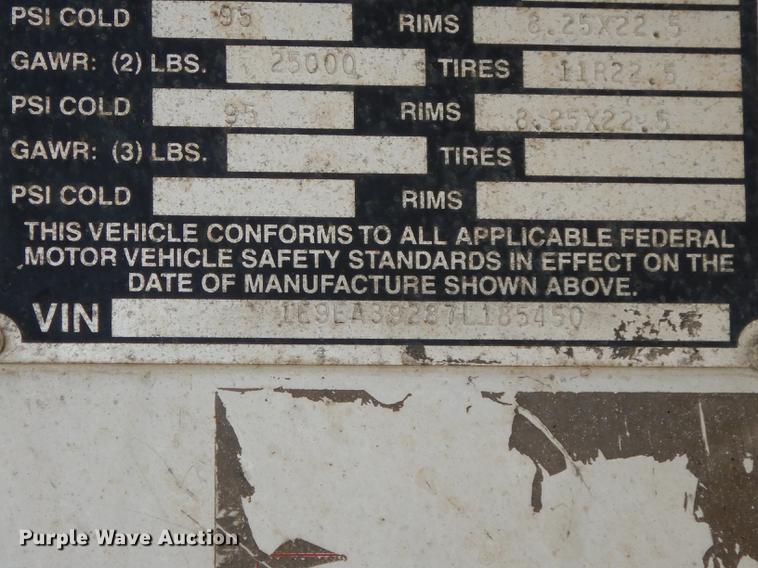 image for item DI6594 2007 Everlite Advantage Alumitech  end dump trailer