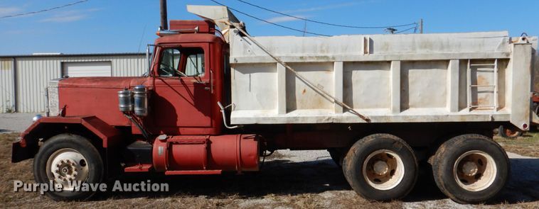 image for item DJ0290 1977 Autocar S64TF  dump truck