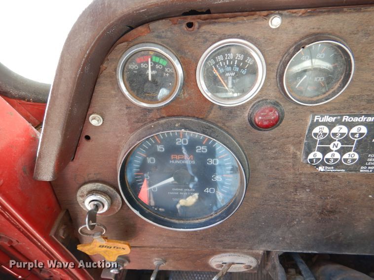 image for item DJ0290 1977 Autocar S64TF  dump truck