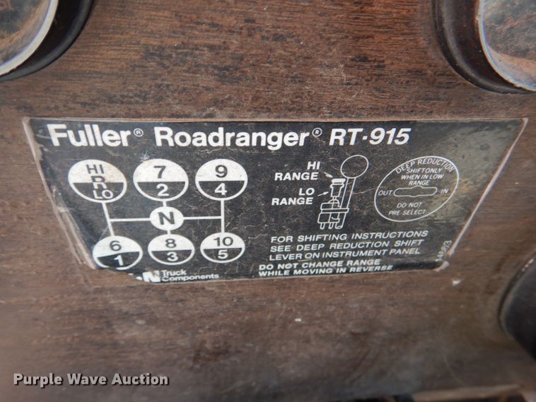 image for item DJ0290 1977 Autocar S64TF  dump truck