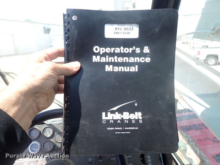 image for item DJ5649 Link-Belt RTC-8022  crane