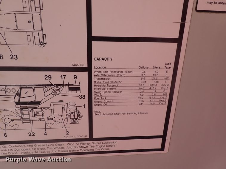 image for item DJ5649 Link-Belt RTC-8022  crane