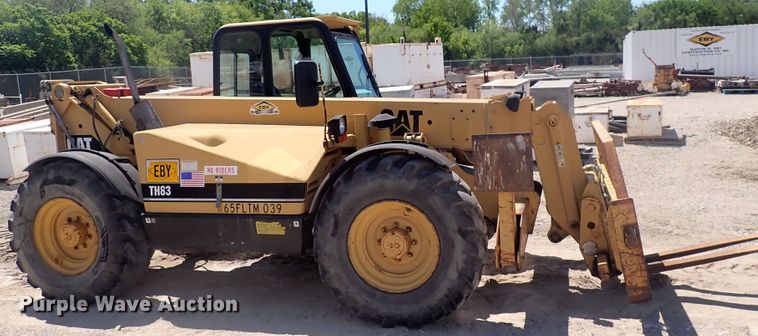 image for item DJ5650 1997 Caterpillar TH83  telehandler