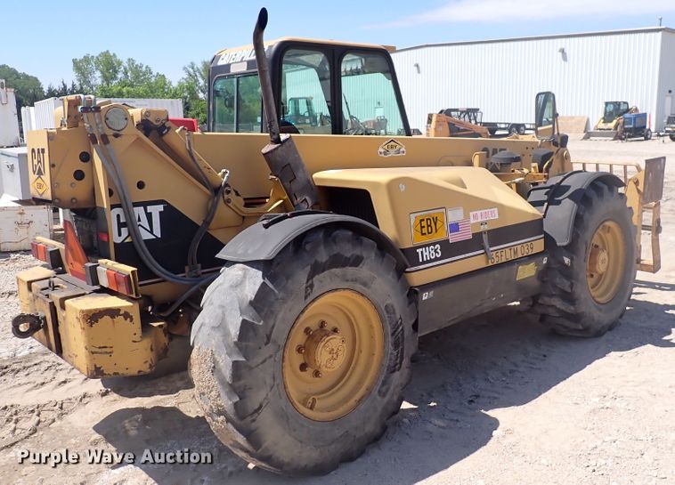 image for item DJ5650 1997 Caterpillar TH83  telehandler