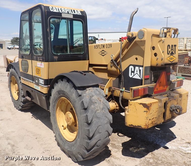 image for item DJ5650 1997 Caterpillar TH83  telehandler