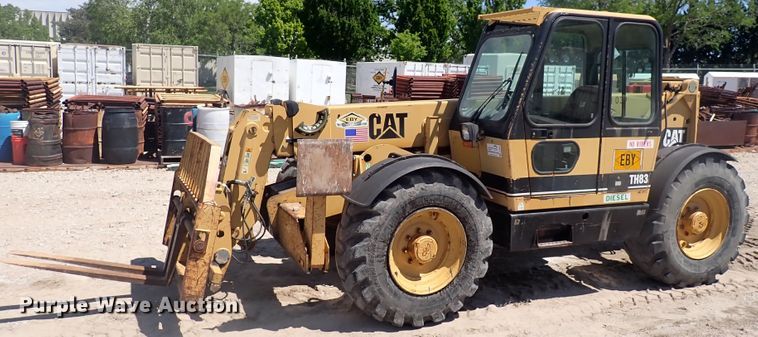 image for item DJ5650 1997 Caterpillar TH83  telehandler