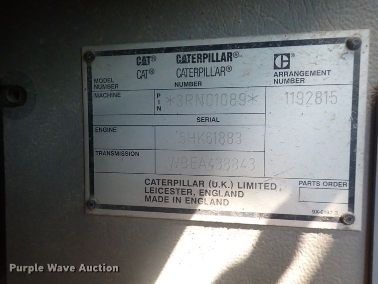 image for item DJ5650 1997 Caterpillar TH83  telehandler