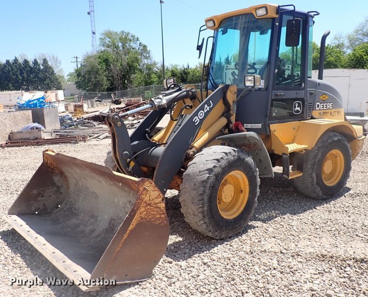 image for item DJ5651 2008 John Deere 304J  wheel loader