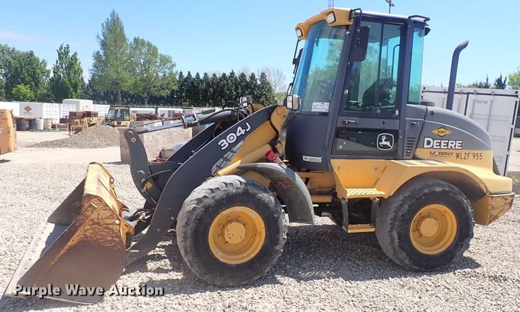 image for item DJ5651 2008 John Deere 304J  wheel loader