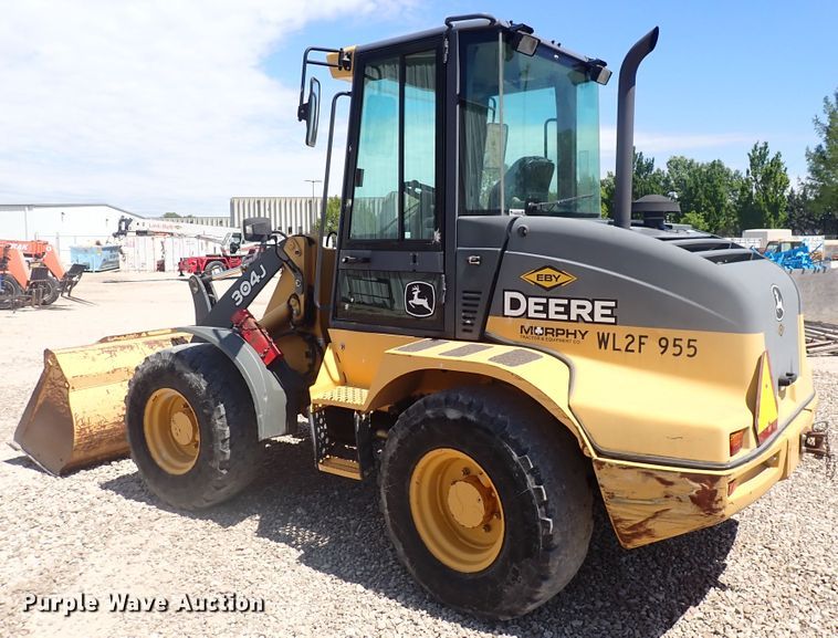 image for item DJ5651 2008 John Deere 304J  wheel loader