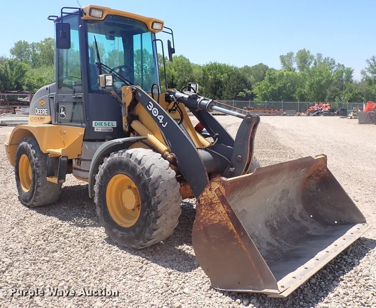 image for item DJ5651 2008 John Deere 304J  wheel loader