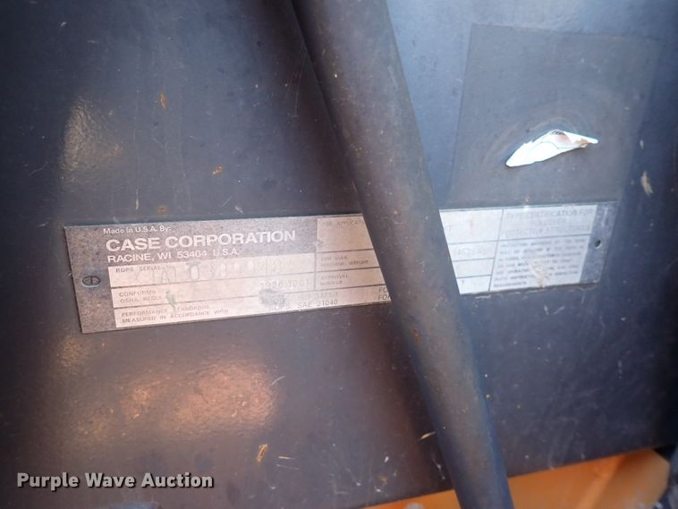 image for item DJ5654 2002 Case 70XT  skid steer loader