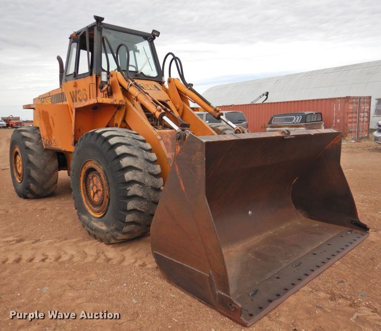 image for item DJ8454 1981 Case W36  wheel loader