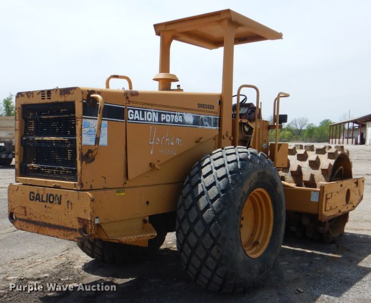 image for item DK5619 1995 Galion PD784  single drum vibratory roller