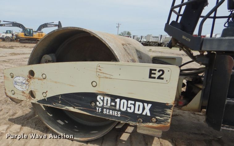 image for item DK5623 2006 Ingersoll Rand SD-105DX  single drum vibratory roller