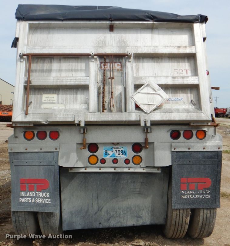 image for item DK5624 2003 Travis Body  end dump trailer