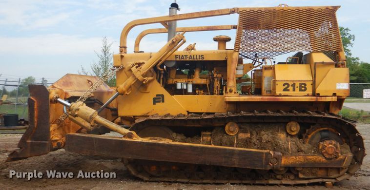 image for item DK5641 1975 Fiat-Allis 21-B  dozer