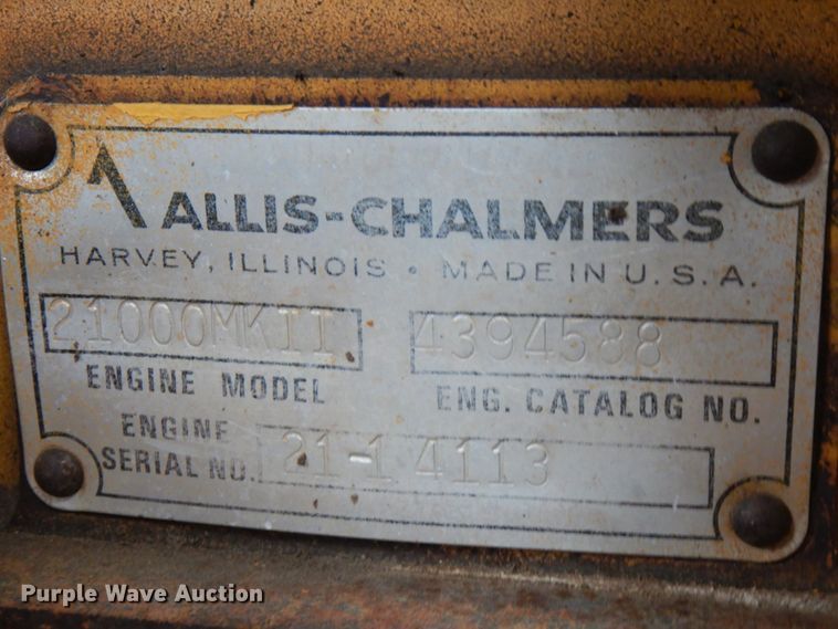 image for item DK5641 1975 Fiat-Allis 21-B  dozer