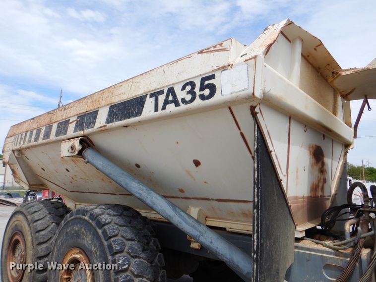image for item DK5646 1999 Terex TA35  haul truck