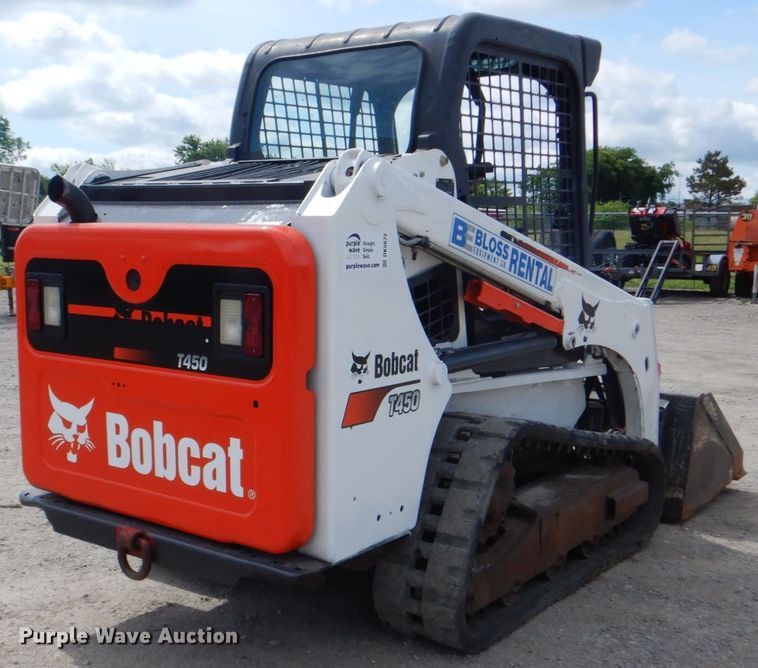 image for item DK5672 2015 Bobcat T450  tracked skid steer loader