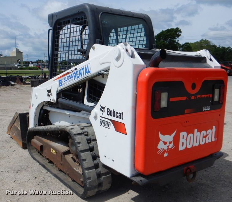 image for item DK5672 2015 Bobcat T450  tracked skid steer loader