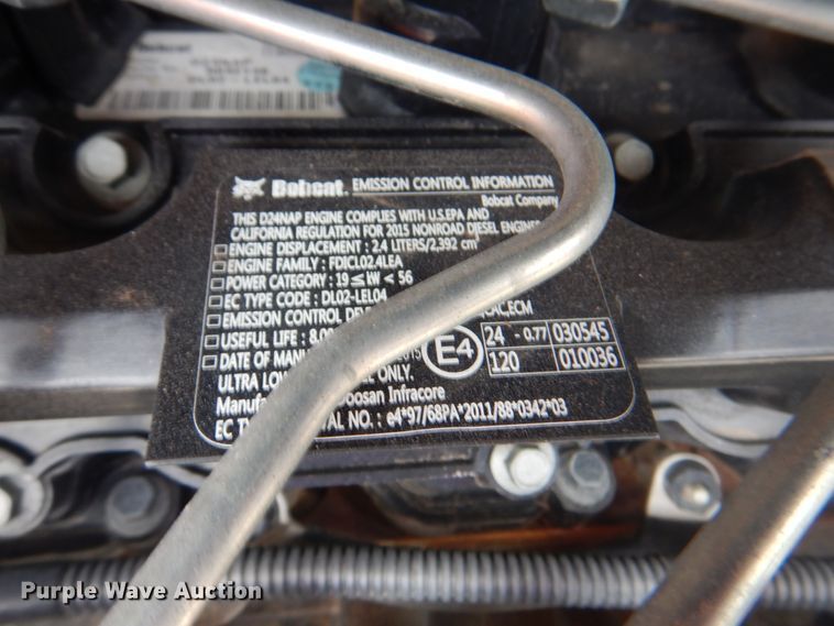 image for item DK5672 2015 Bobcat T450  tracked skid steer loader