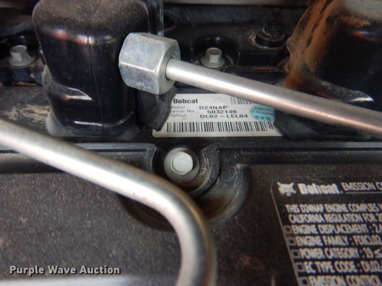 image for item DK5672 2015 Bobcat T450  tracked skid steer loader