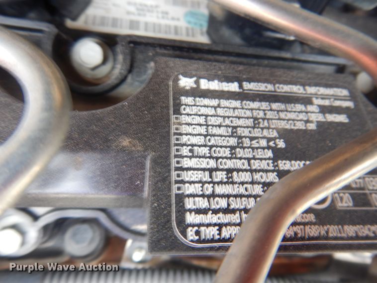 image for item DK5672 2015 Bobcat T450  tracked skid steer loader